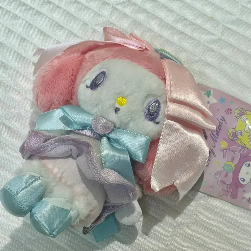 [BUNJANG] Sanrio Sailor Moon My Melody Mascot Plush (13cm) / 산리오 세일러문 마이멜로디 마스코트 양도