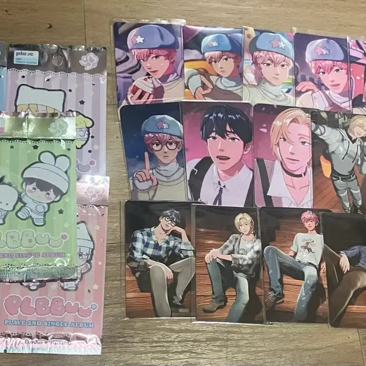 [BUNJANG] PLAVE PLBBUN Lucky Draw Drink Photocard Bundle Set / 플레이브 플뿌 미공포 십카페 럭드 음료 포카 앨범 일괄 plave