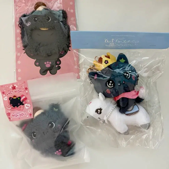 [BUNJANG] NCT WISH Riku Lucky Draw Mascot Holder Bundle Set / NCT WISH 리쿠/일본팬미키링,포켓위시돌,모자키링 일괄