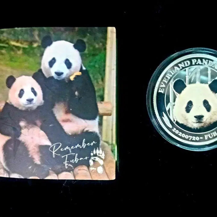 [BUNJANG] Fu Bao Commemorative Coin &amp; Medal / 푸바오 기념주화 기념메달