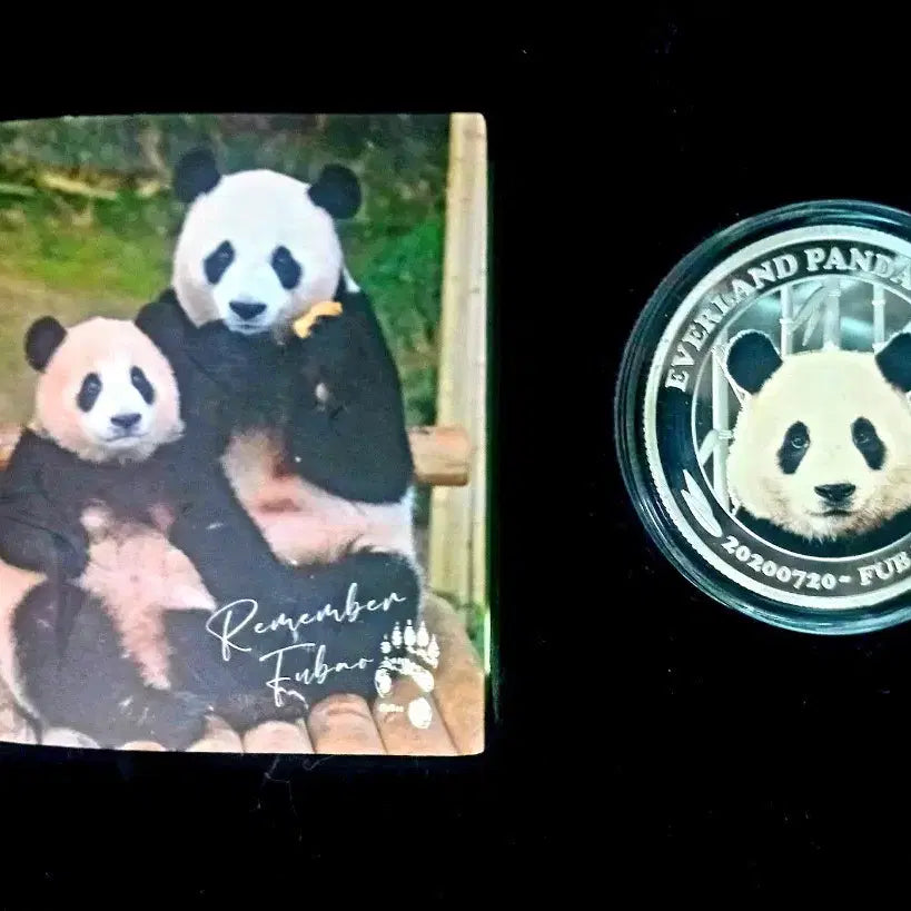 [BUNJANG] Fu Bao Commemorative Coin &amp; Medal / 푸바오 기념주화 기념메달