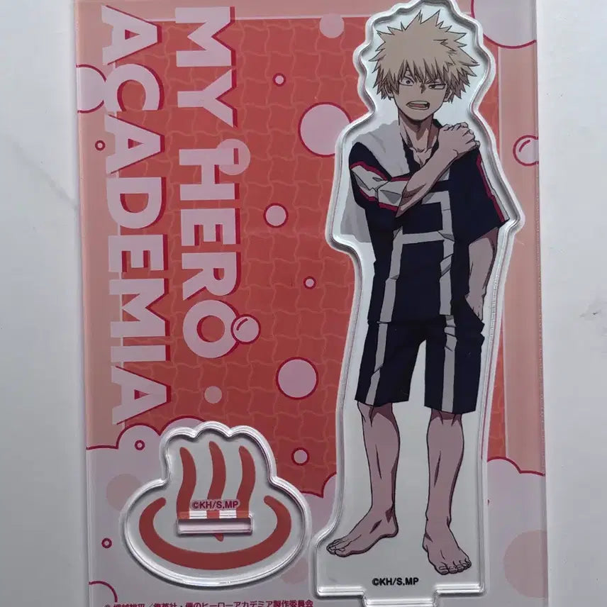 [BUNJANG] My Hero Academia Bakugo Gokurakutang Acrylic Stand / 판매)나히아 히로아카 바쿠고 극락탕 목욕탕 아크릴 스탠드