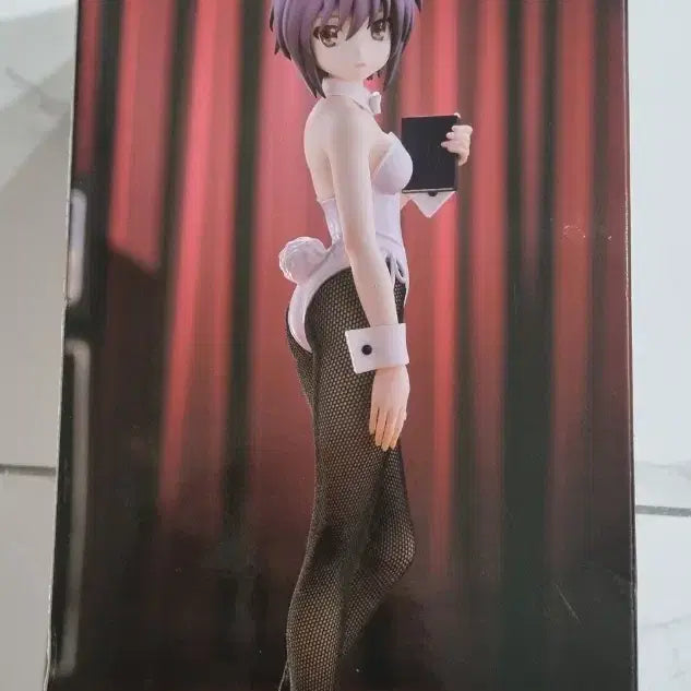 [BUNJANG] The Melancholy of Haruhi Suzumiya Yuki Nagato Rabbit Costume Figure (Unsealed) / 스즈미야 하루히의 우울 나카토 유키 피규어 미개봉