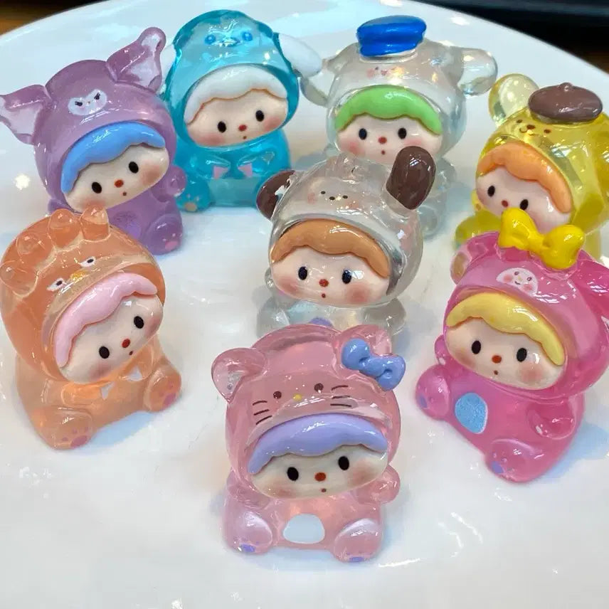 [BUNJANG] Sanrio Characters Figure Set (8 Types) / 산리오캐릭터 피규어 8종 세트 팝니다