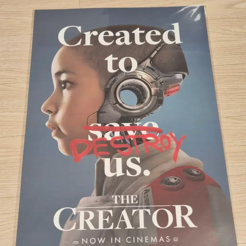 [BUNJANG] The Creator Movie Poster / 더 크리에이터 영화 포스터