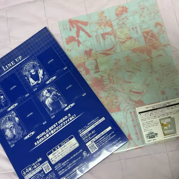 [BUNJANG] My Hero Academia Original Art Exhibition &amp; Shinjukugyal Clear File Set / 나히아 신십걸 클리어파일 히로아카 원화전 파일 세트