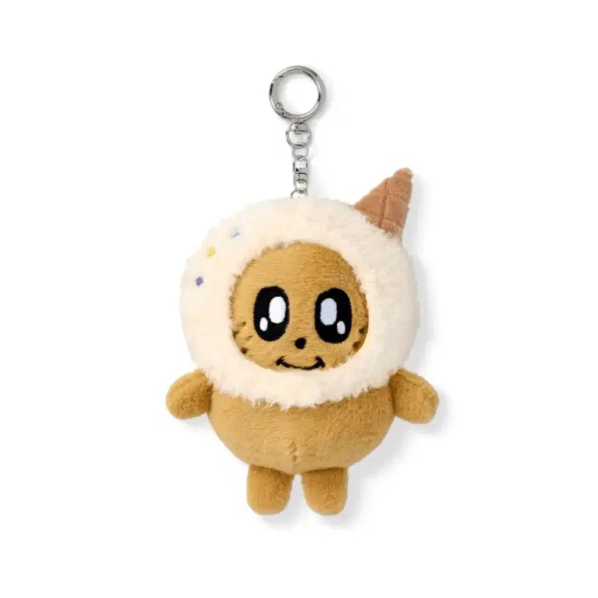 [BUNJANG] MiniTeen Kimja Kimja Plush Keychain Ice Cream / 미니틴 킴자 김자 플러시 키링 아이스크림 키링 새상품
