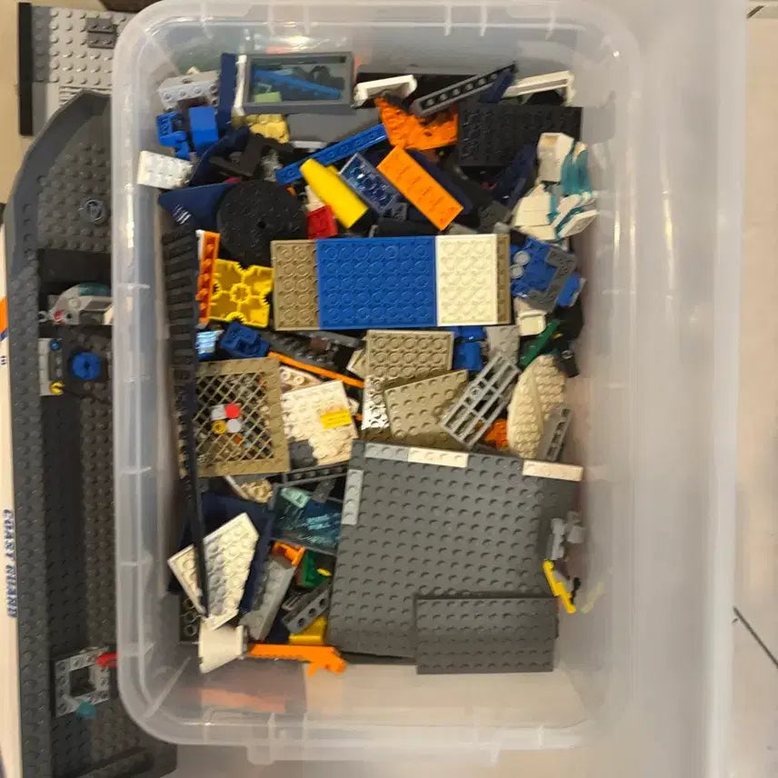 [BUNJANG] LEGO Coast Guard Boat and Assorted Blocks Set / 집에 있는 레고 팔아요