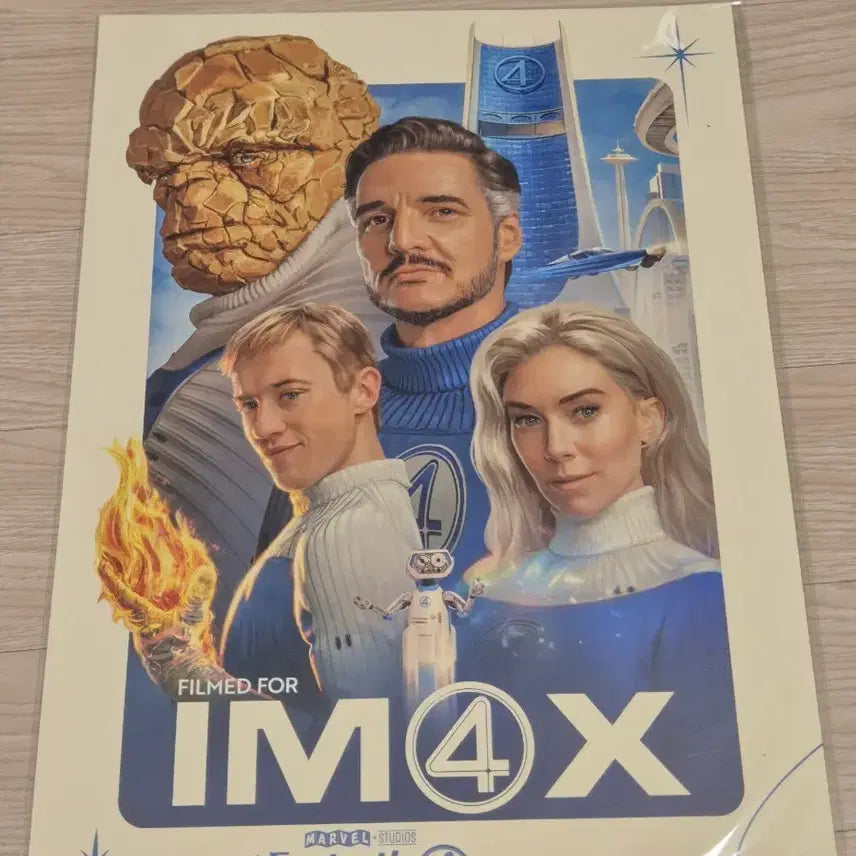 [BUNJANG] Fantastic Four IMAX Poster / 판타스틱 4 아이맥스 포스터