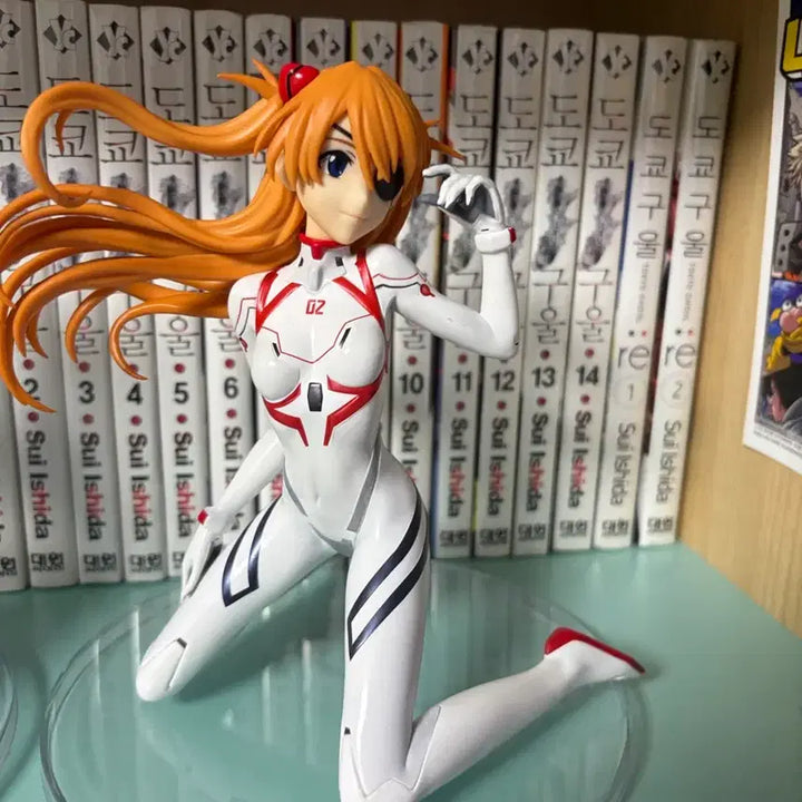 [BUNJANG] Evangelion Ichiban Kuji Prize B Asuka &amp; Prize C Makinami Figure Bundle / 에반게리온 제일복권 B상 아스카 C상 마키나미 일괄 판매합니다