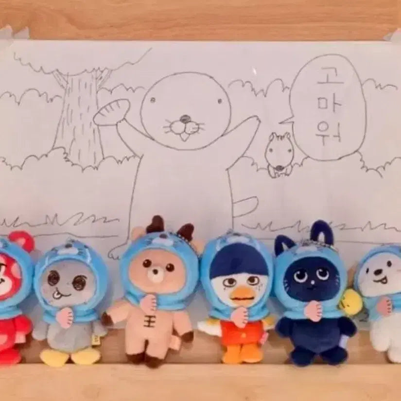 [BUNJANG] RIIZE Bonobono Plush Toy (12cm) + Bottle Candy Bundle Set (Wonbin) / 라이즈 보노보노 인형(12cm) + 보틀캔디 / 토냥덕(원빈)