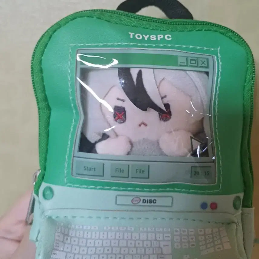 [BUNJANG] Toy Spirit Retro Computer Gacha Pouch Green / 토이스피릿 레트로 컴퓨터 가챠 파우치 초록 10깅