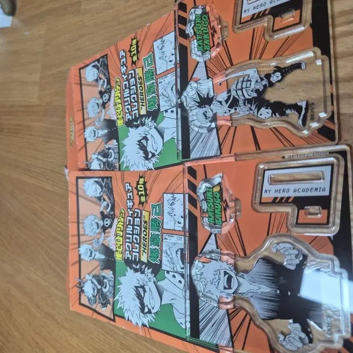 [BUNJANG] My Hero Academia Bakugo Jump Shop Acrylic Standee Bundle Set / 나히아 바쿠고 점프샵 아크릴