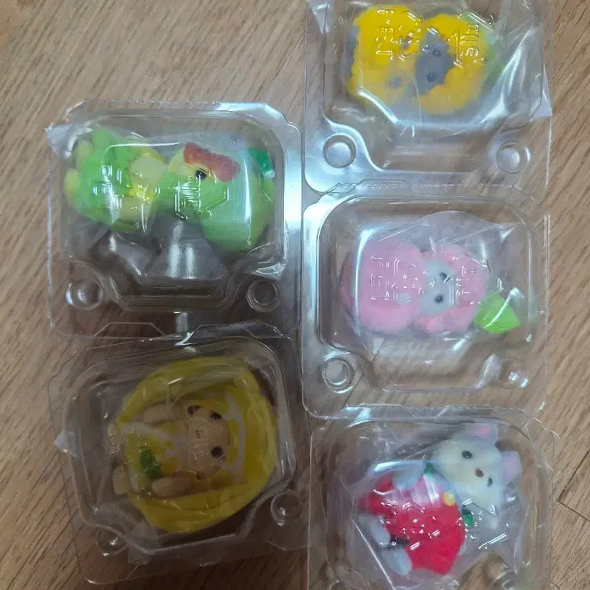 [BUNJANG] Sylvanian Families Fruit Series 5-Piece Set / 실바니안 과일블백5종세트