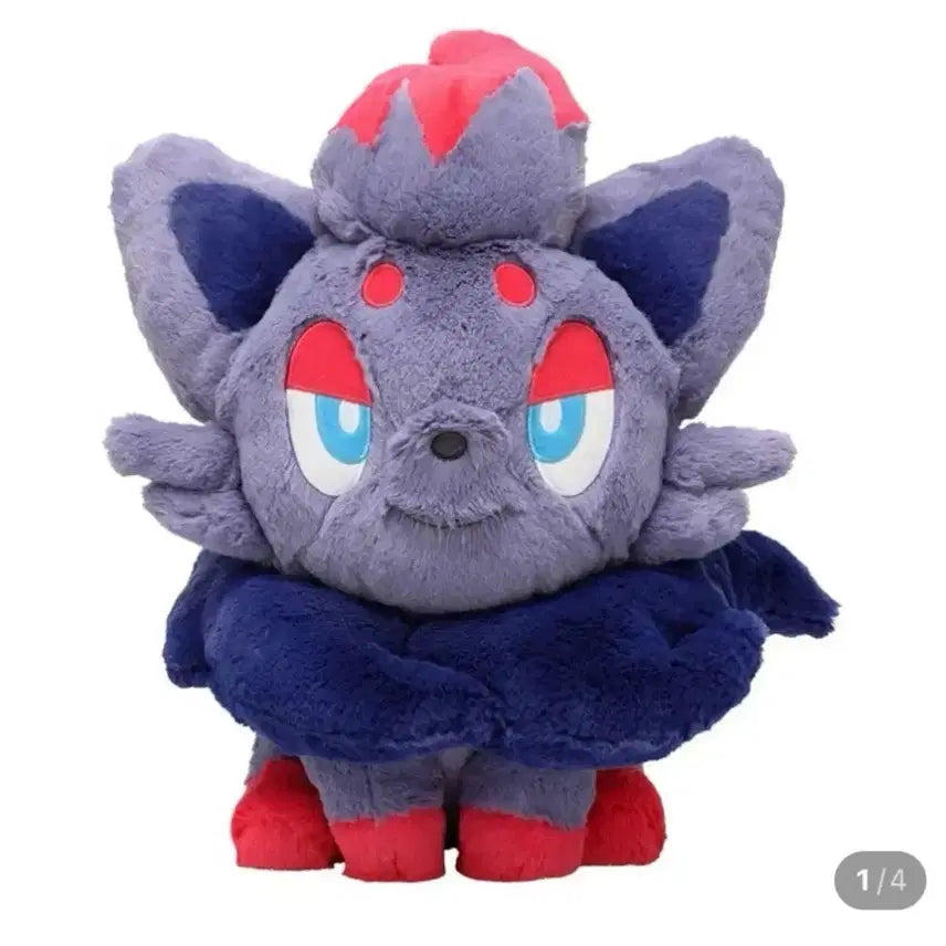 [BUNJANG] Pokemon Center Japan Original Zorua Fluffy Plush / 일본 포켓몬센터 정품 후와후와 보들보들 조로아 봉제인형