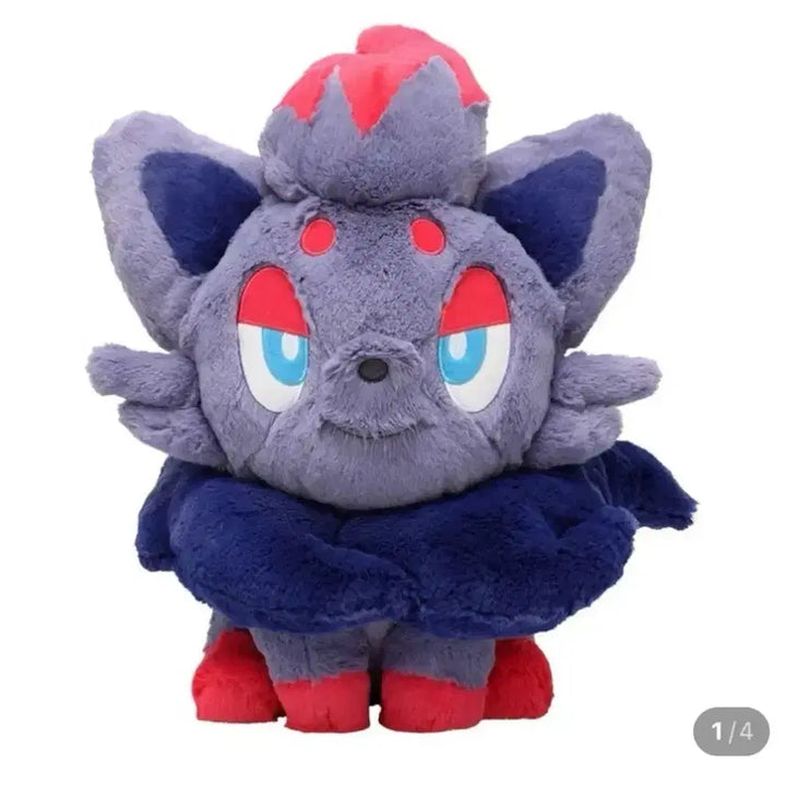 [BUNJANG] Pokemon Center Japan Original Zorua Fluffy Plush / 일본 포켓몬센터 정품 후와후와 보들보들 조로아 봉제인형
