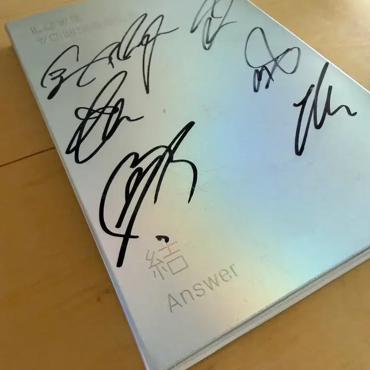 [BUNJANG] BTS LOVE YOURSELF Answer Album Signed Album / [빠른배송]BTS_LOVE YOURSELF앨범 친필싸인