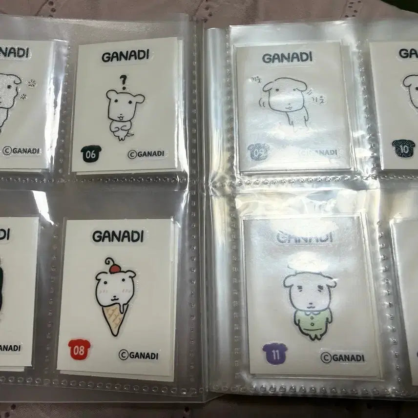 [BUNJANG] Ganadi Ttibusil Bundle Set / 가나디 띠부씰 일괄