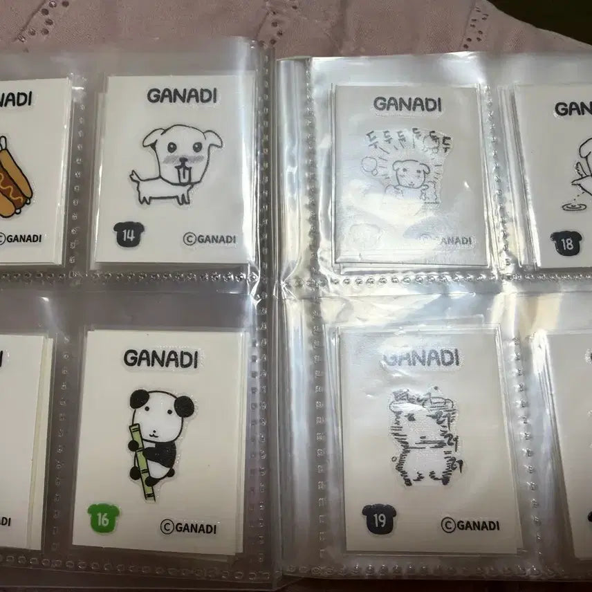 [BUNJANG] Ganadi Ttibusil Bundle Set / 가나디 띠부씰 일괄