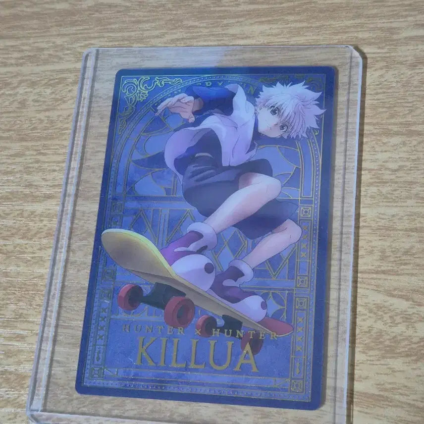 [BUNJANG] Hunter x Hunter Illumi Zoldyck Killua SP Photocard (Unsealed) / 헌터헌터 이타쟈가 키르아SP (개봉/탑로더 보관)