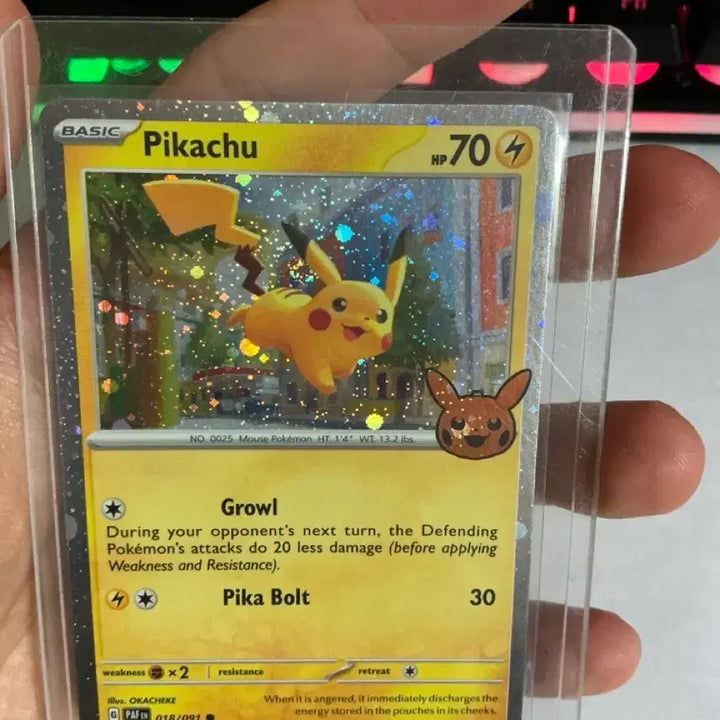 [BUNJANG] Pokemon TCG North America Halloween Pikachu 018/091 Card / 포켓몬카드 북미 할로윈 피카츄 018/091