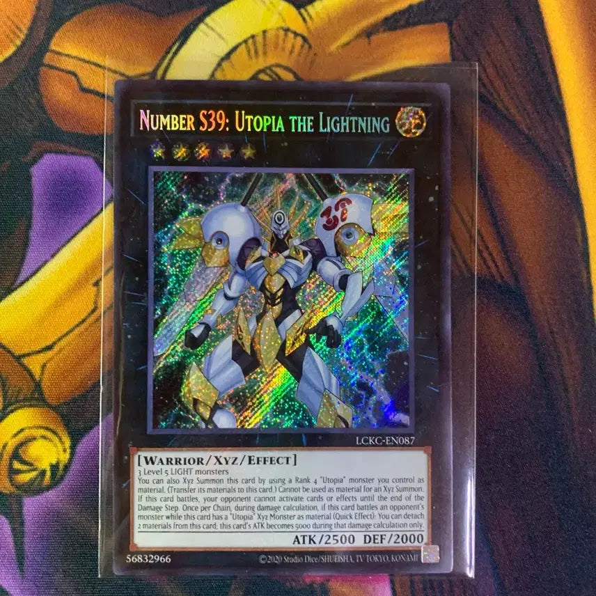 [BUNJANG] Yu-Gi-Oh! SNO.39 Utopia the Lightning English Secret Rare / 유희왕 SNO.39 유토피아 더 라이트닝 영문판 시크릿 레어
