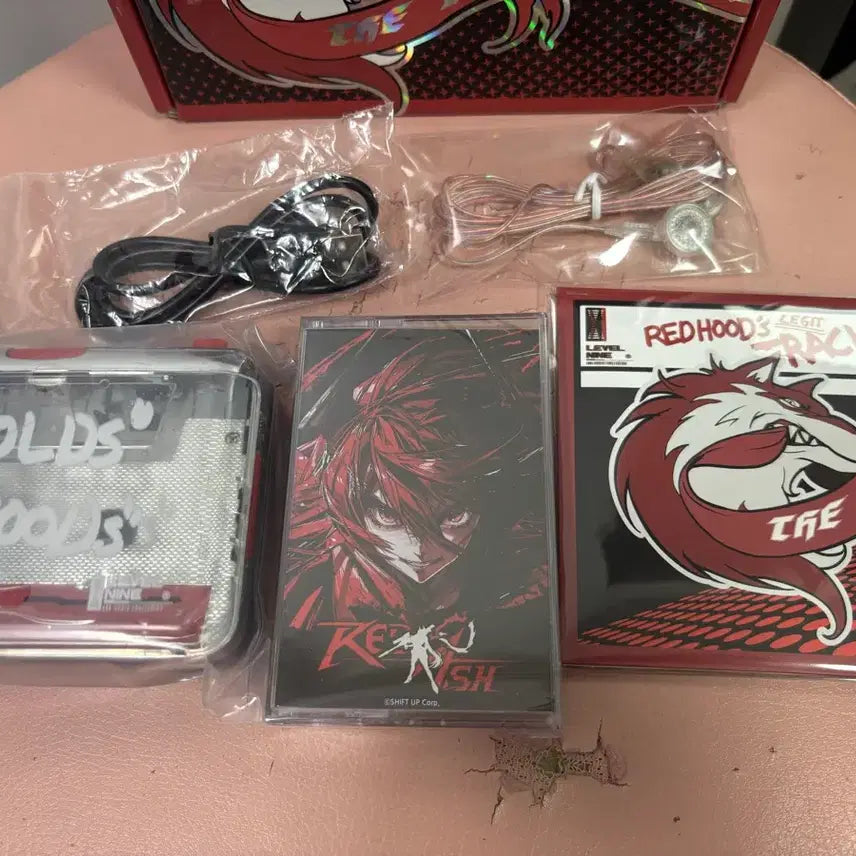 [BUNJANG] Nikke Red Hood Cassette (Excluding Cards) / 니케 레드후드 카세트(카드 제외)