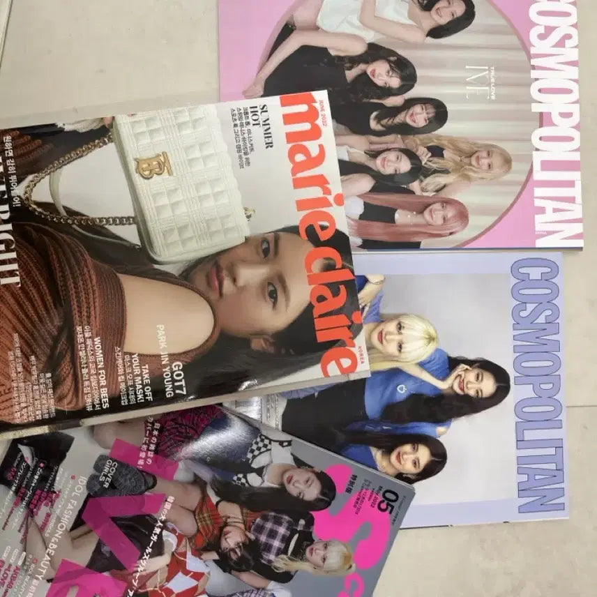 [BUNJANG] IVE Cosmo, Esquire, Marie Claire Magazine Set / 아이브 잡지 팔아요 코스모폴리탄 에스콰이어 마리끌레르