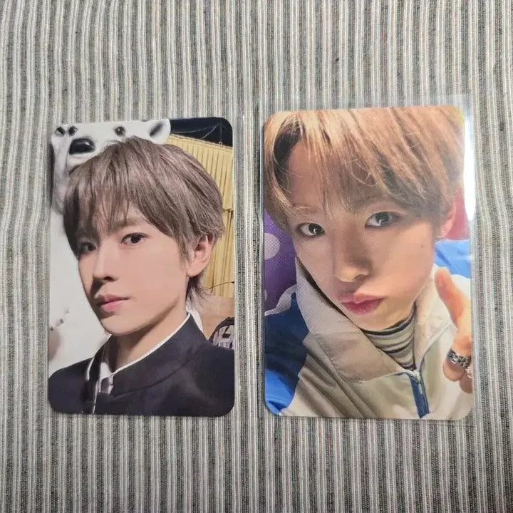 [BUNJANG] NCT WISH Yushi Boymeetsgirl Lucky Draw Photocard Bundle Set (Includes Mumo POB) / 엔시티위시 요이돈 YOIDON, 보이미츠걸 BOYMEETSGIRL, 유우시 포카 2개 세트(무모샵 미공포 포함)