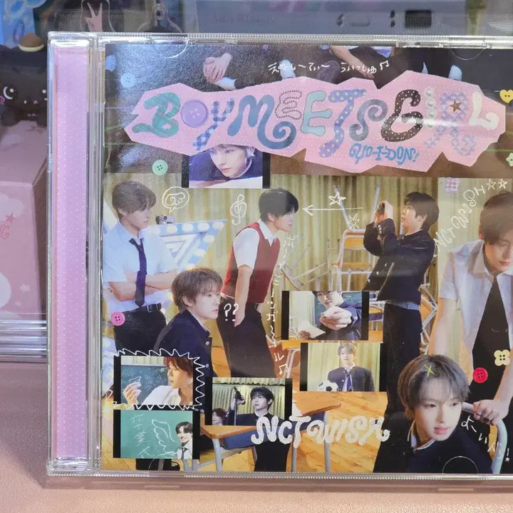 [BUNJANG] NCT WISH Yushi Boymeetsgirl Lucky Draw Photocard Bundle Set (Includes Mumo POB) / 엔시티위시 요이돈 YOIDON, 보이미츠걸 BOYMEETSGIRL, 유우시 포카 2개 세트(무모샵 미공포 포함)+단체반 앨범