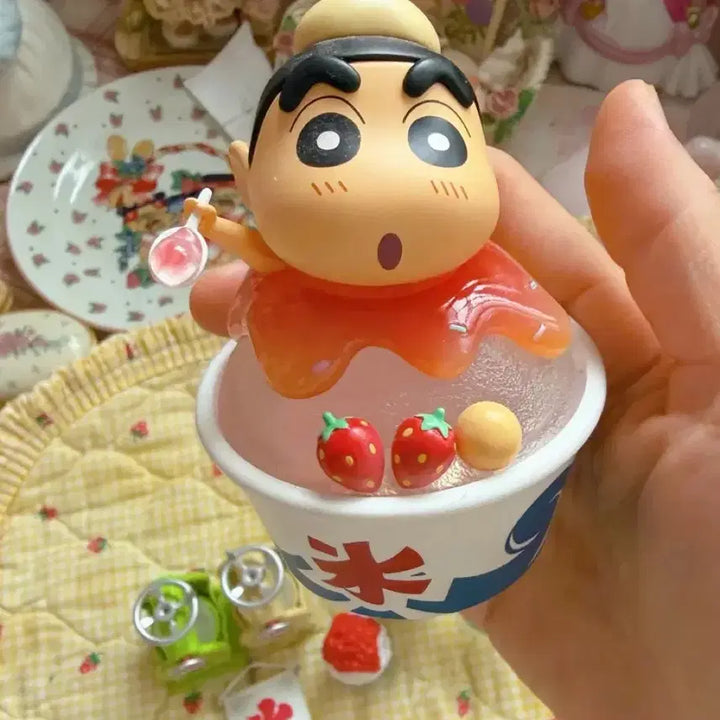 [BUNJANG] 52Toys Dessert Time Bingsu Shinnosuke Set / 52토이즈 디저트타임 빙수 짱구