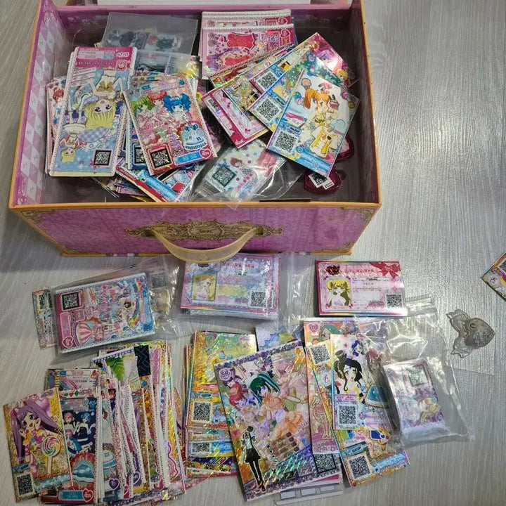 [BUNJANG] Pripara &amp; Pri☆Chan Ticket Trunk Bundle Set / 프리파라 및 프리채널 티켓 트렁크 일괄