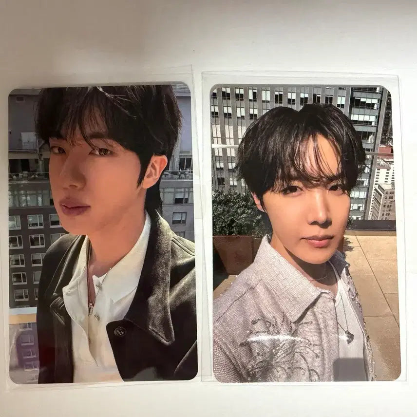 [BUNJANG] BTS Arirang Europe Lucky Draw Jin J-Hope Photocard Set / 방탄소년단 아리랑 유럽 럭키드로우 석진 제이홉