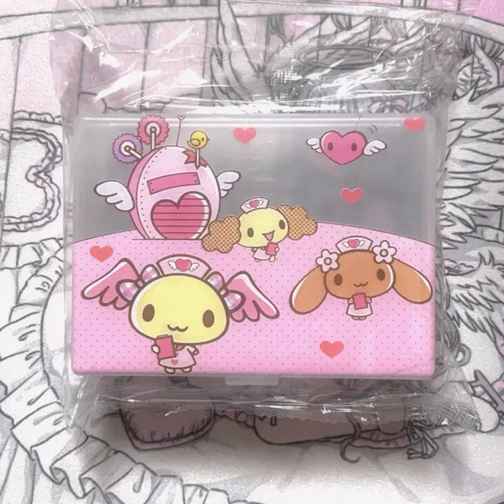 [BUNJANG] Sanrio Cinnamoroll "Cinnamon Angels" Nurse Storage Case / 고전 빈티지 산리오 시나모롤 모카 쉬폰 아즈키 시나모엔젤스 천사 간호사 보관함 수납함 케이스