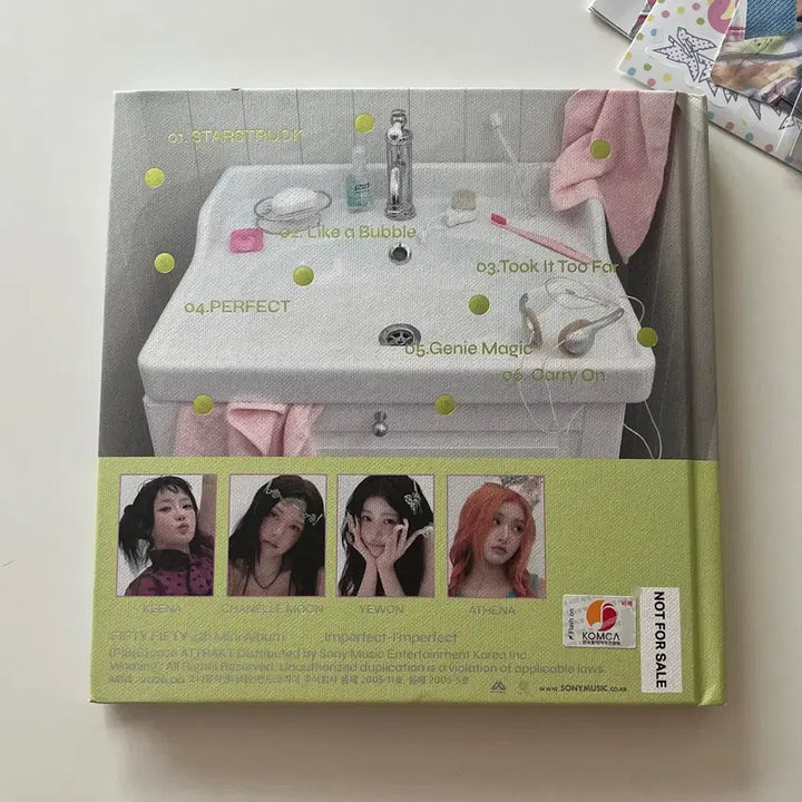 [BUNJANG] FIFTY FIFTY Like a Bubble Signed Album (Promotional Copy) / 피프티피프티 Like a Bubble 사인 앨범 (비매)