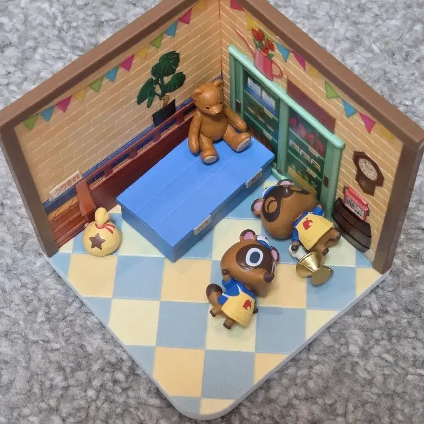 [BUNJANG] Animal Crossing Re-Ment Room Condor &amp; Bamdol / 동물의숲 동숲 리멘트룸 콩돌 밤돌