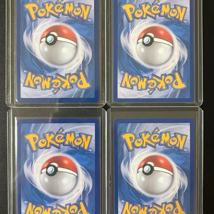 [BUNJANG] Pokemon Card Fossil 4 Types AR Set (Archeo, Amaura, Tyrunt, Carracosta) / 포켓몬 카드 화석 4종 AR 세트 (아케오스, 아마루르가, 늑골라, 시라칸)