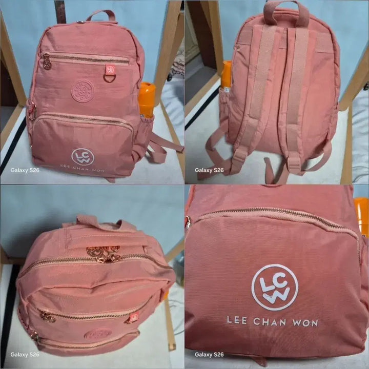 [BUNJANG] Lee Chan Won Pink Backpack / 이찬원 굿즈 핑크 백팩  (미사용 새상품)
