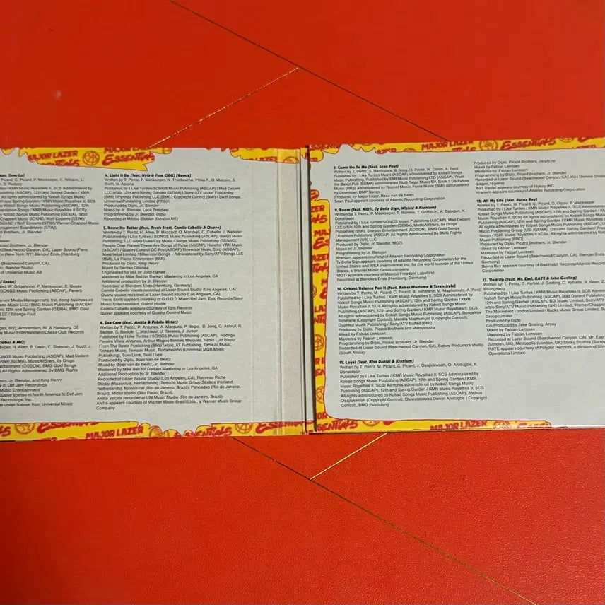 [BUNJANG] Major Lazer Essentials CD / 메이저레이저 10주년 에센셜 앨범 Major Lazer Essentials