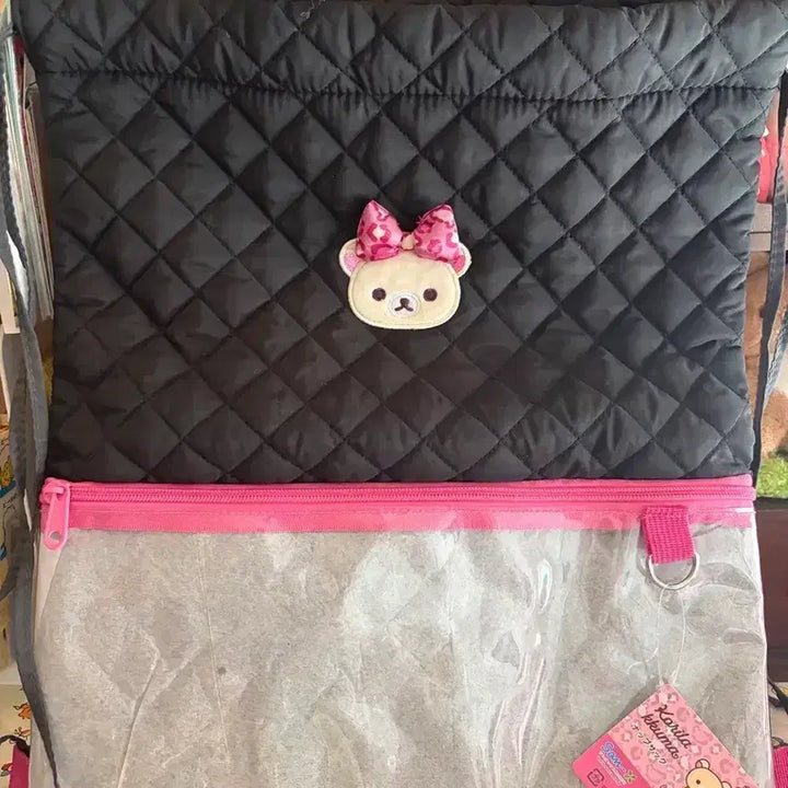 [BUNJANG] San-X Korilakkuma Full Series Quilted Bag / 코리락쿠마 가득시리즈 퀼트 가방