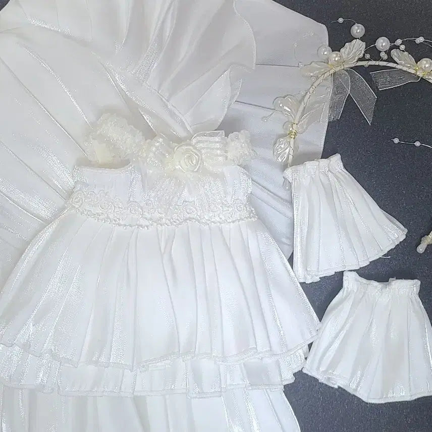 [BUNJANG] Trailing Dress for 20-30cm Dolls / 20 30 솜인형 트레일링 드레스