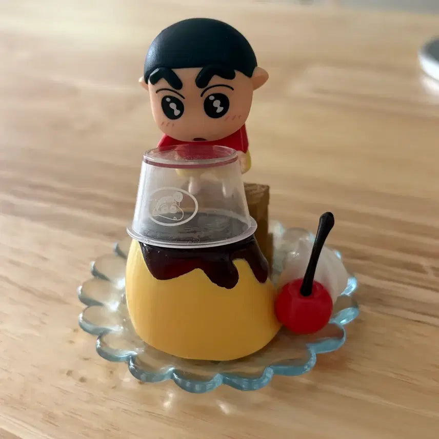 [BUNJANG] Re-Ment Crayon Shin-chan Cooking Series Random Miniatures Pudding / 리멘트 짱구 요리 쿠킹 랜덤 피규어 푸딩