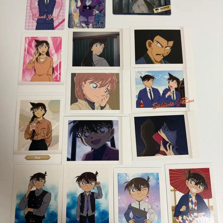 [BUNJANG] Detective Conan Ran Mouri Shinichi Kudo Rose Set Pascha Cards Bundle / 일괄) 명탐정코난 유미란 코난 남도일 장미 유명한 파샤 카드 판매