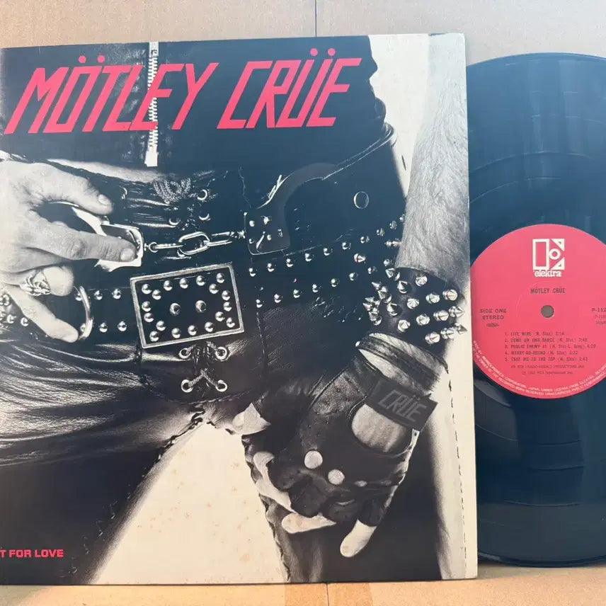[BUNJANG] Motley Crue Too Fast For Love 1982 Japanese Original LP / (일본 LP) Motley Crue - Too Fast For Love 1982년 초반