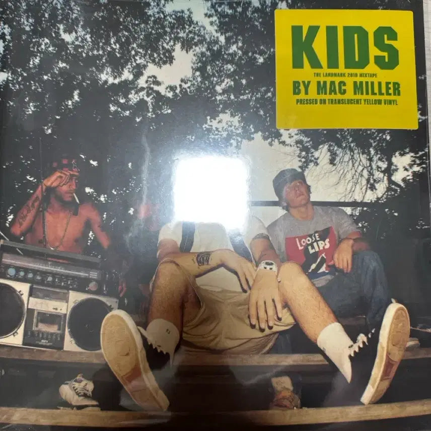 [BUNJANG] Mac Miller KIDS Vinyl LP (Clear Yellow) / 맥밀러 KIDS 바이닐 LP 미개봉