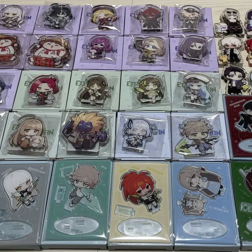 [BUNJANG] Eternal Return Mini Acrylic Stand Bundle Set / 이터널리턴 ( 미니픽/미니 아크릴 스탠드 ) 일괄