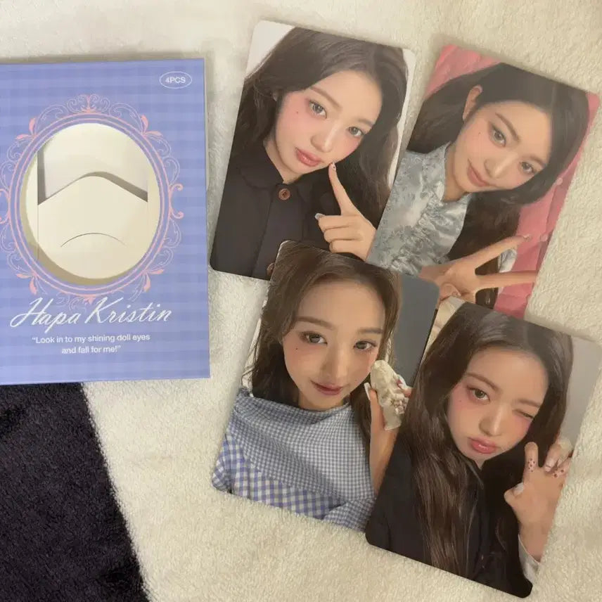 [BUNJANG] IVE Jang Wonyoung HAPA KRISTIN Photocard Set / 아이브 ive 장원영 하파크리스틴 포카 양도 셋트