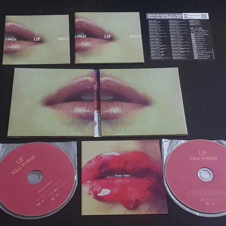 [BUNJANG] SEKAI NO OWARI Lip (CD+DVD) Limited Edition Album / 세카이노오와리 4집 앨범 Lip (CD+DVD) 한정반