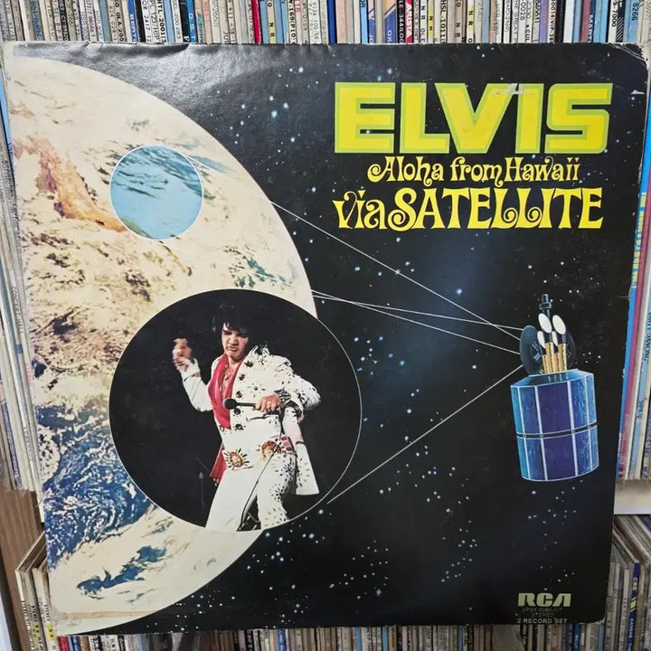 [BUNJANG] Elvis Presley Hawaii Concert LP Vinyl / 엘비스 프레슬리 lp판 하와이 공연