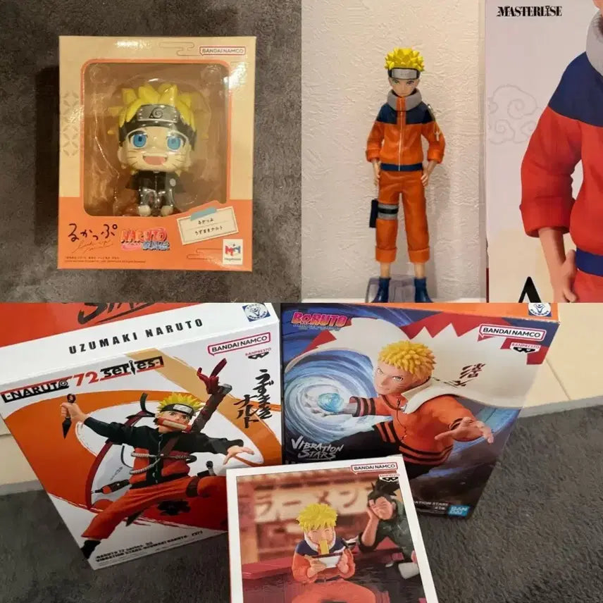 [BUNJANG] Naruto Ichiraku Ramen Vibration Stars, Lookup, Chunin Ninja, Boruto, Sasuke, Itachi Figure Set / (세트)나루토 룩업 중급닌자피규어 일락라멘 바이브레이션 스타즈 보루토 사스케 이타치